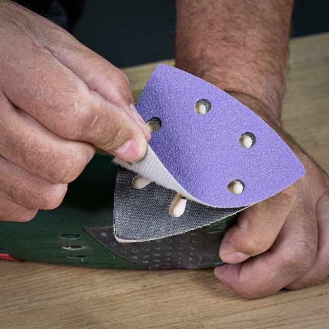 TREND TREND AB/OSC/180A Delt Sand Sheet 93mm 180G 10pk