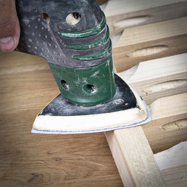 TREND TREND AB/OSC/180A Delt Sand Sheet 93mm 180G 10pk