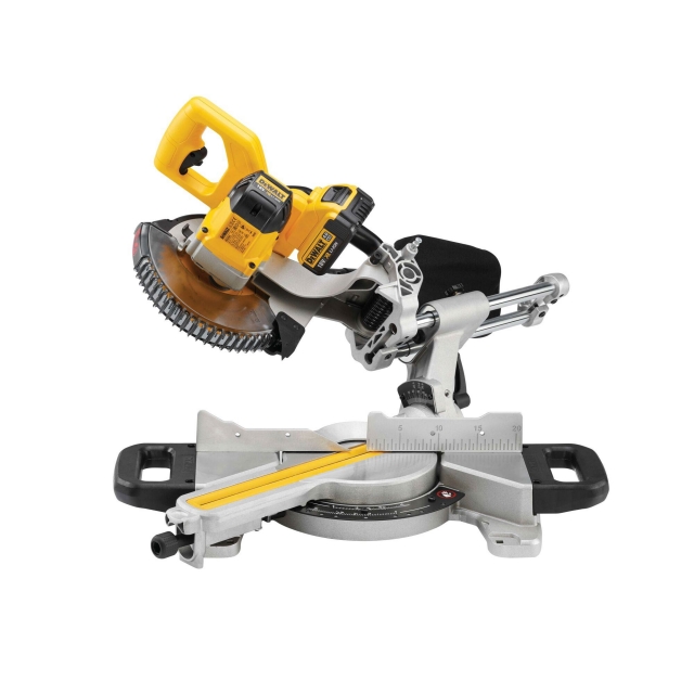 DEWALT DEWALT DCS365M2 18v 184mm Mitre Saw with 2x4ah Li-ion Batteries
