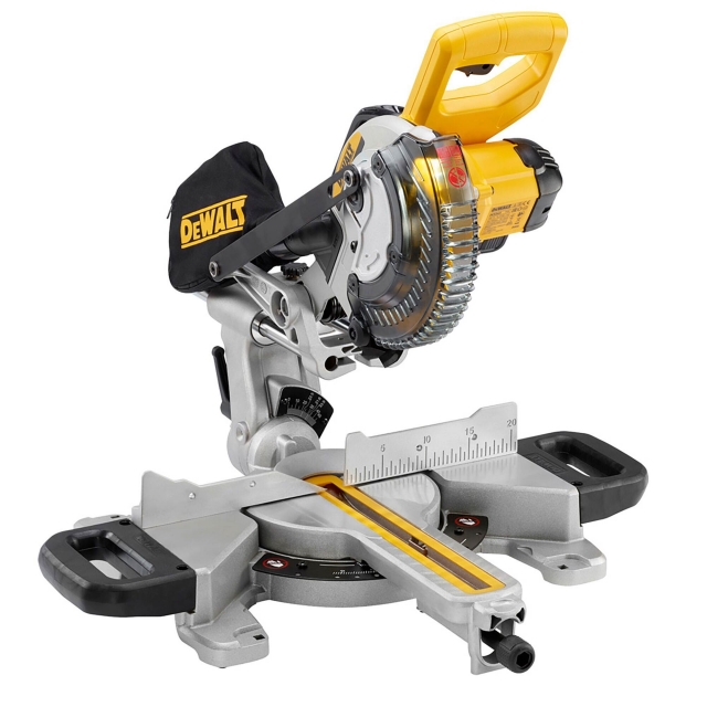 DEWALT DEWALT DCS365M2 18v 184mm Mitre Saw with 2x4ah Li-ion Batteries