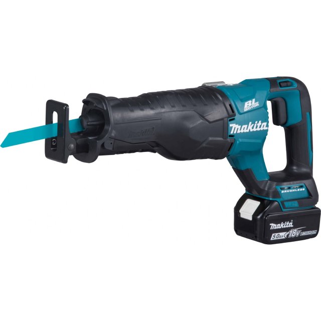 MAKITA MAKITA DJR187RTE 18v Brushless Recip Saw 2x5ah Li-Ion Batteries