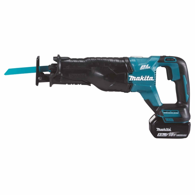 MAKITA MAKITA DJR187RTE 18v Brushless Recip Saw 2x5ah Li-Ion Batteries