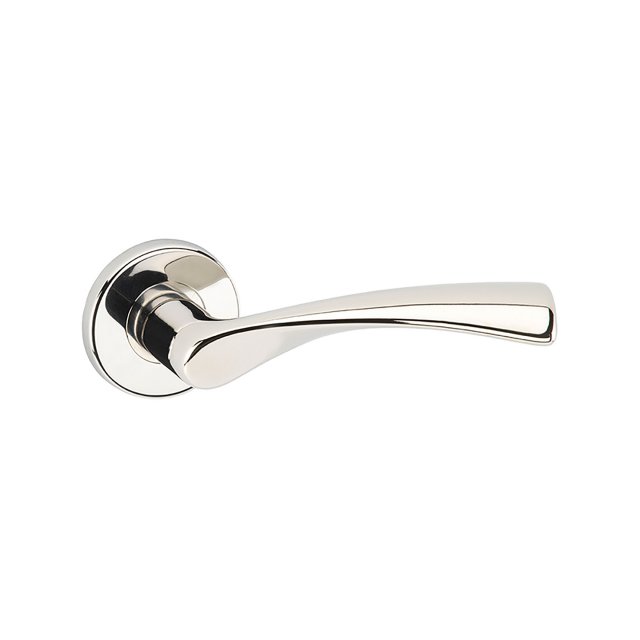 URFIC URFIC 1640-5095-04 Lyon Lever on Rose - Polished Nickel