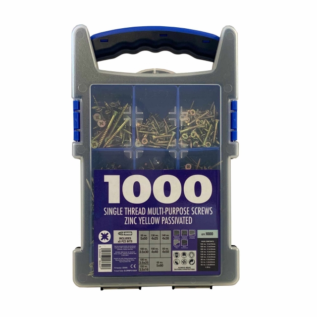 ToolStoreUK ToolStoreUK Multi-Purpose Screw Set (1000)