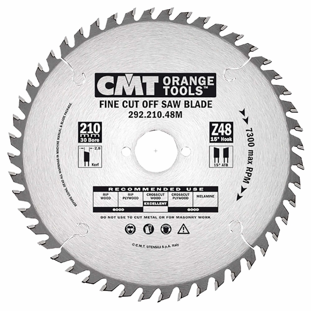 CMT CMT 292.165.56H 165x20mm 56T Plunge Saw Blade