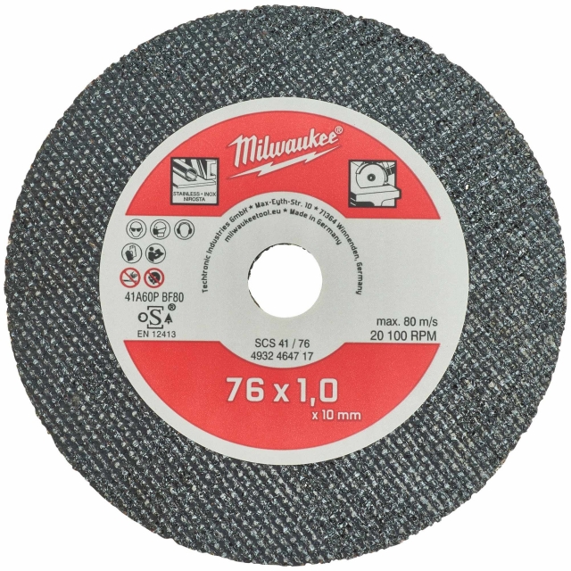MILWAUKEE MILWAUKEE 4932464717 76mm Thin Metal Cutting Disc 5 pack