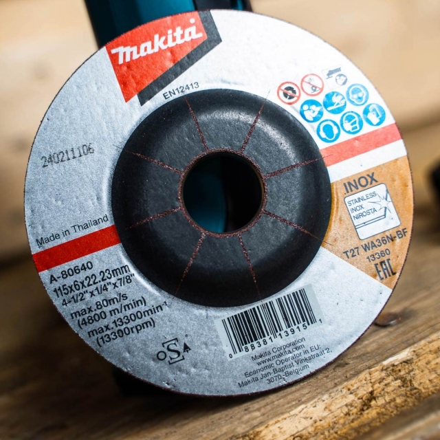 MAKITA MAKITA DGA463Z 18v Brushless 115mm Grinder BODY ONLY