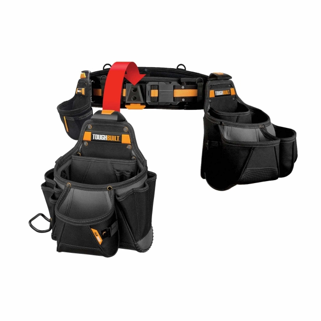 TOUGHBUILT TOUGHBUILT TB-CT-101-4P 4 piece Contractor Tool Belt Set