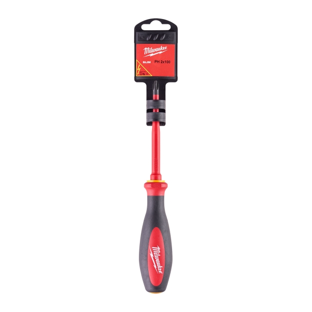 MILWAUKEE MILWAUKEE 4932471448 VDE Slim Screwdriver PH1 x 80mm