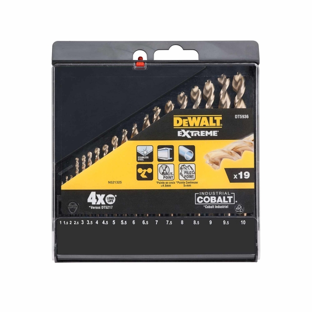 DEWALT DEWALT DT5936 19 piece Cobalt Metal Set