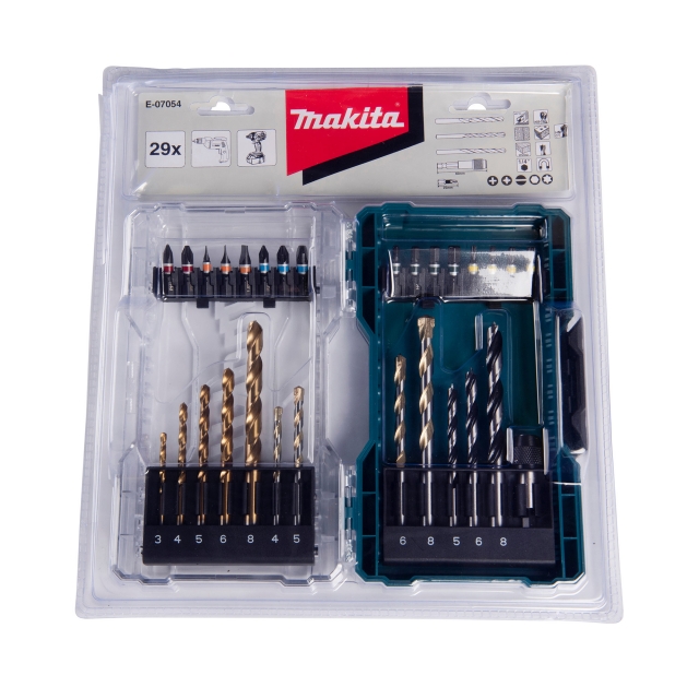 MAKITA MAKITA E-07054 29 piece Drill & Bit Set