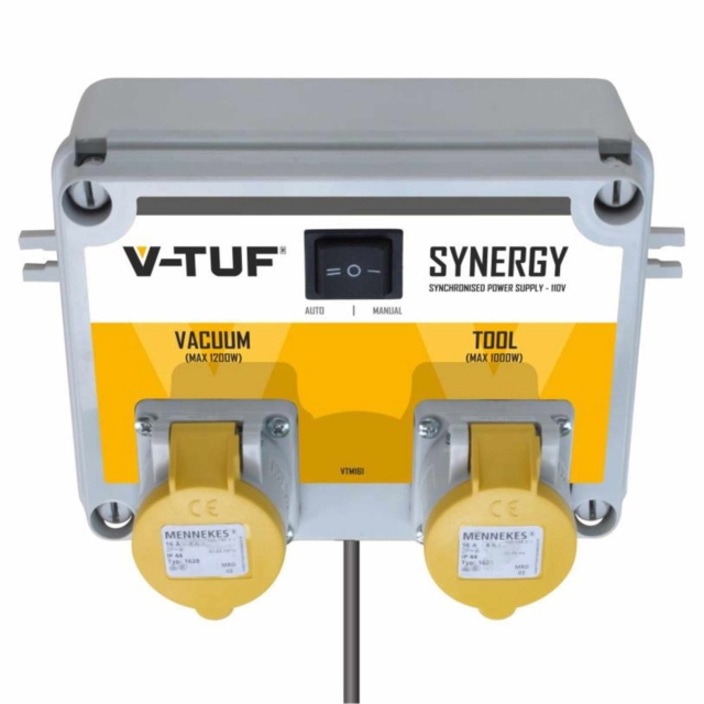 V-TUF V-TUF VTM161 Synergy 110v Powertool/Vac Syncroniser