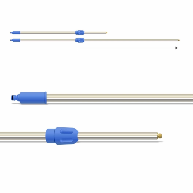 V-TUF V-TUF H2.032 Tufbrush HD 1.55m - 2.7m Brush Pole