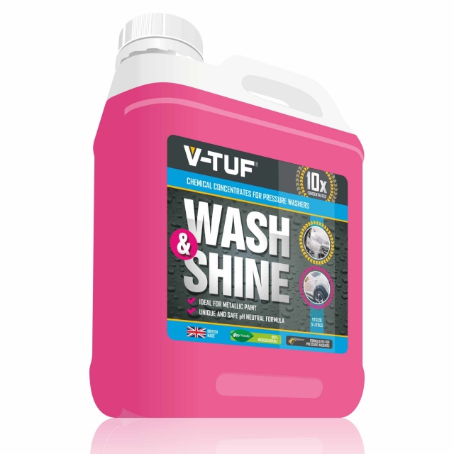 V-TUF V-TUF VTC120-5L Wash & Shine (Pink) Retainer 5L
