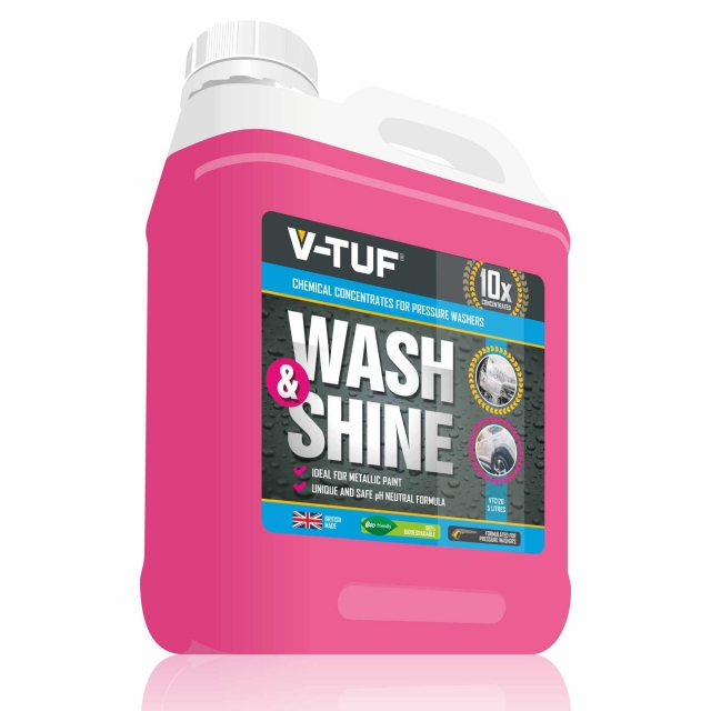 V-TUF V-TUF VTC120-5L Wash &amp; Shine (Pink) Retainer 5L