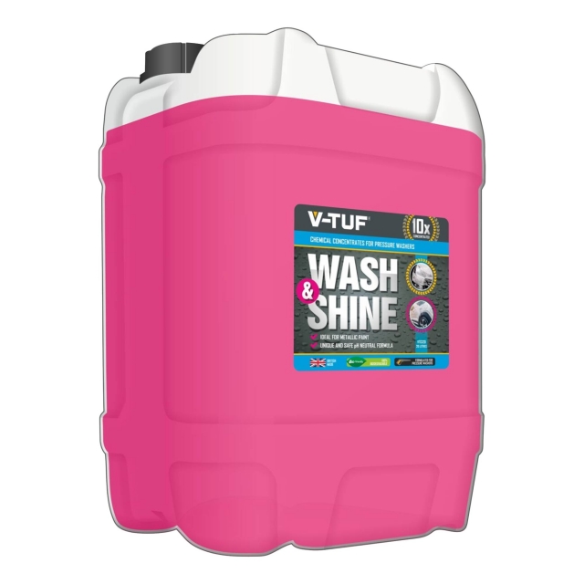 V-TUF V-TUF VTC120-20L Wash &Shine (Pink) Retainer 20L