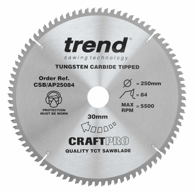 TREND TREND CSB/250/3PK 250mm Saw Blade 3 pack