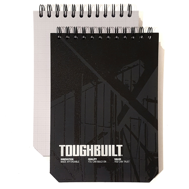 TOUGHBUILT TOUGHBUILT TB-56-L-2 Grid Notebooks (Large) 2 pack