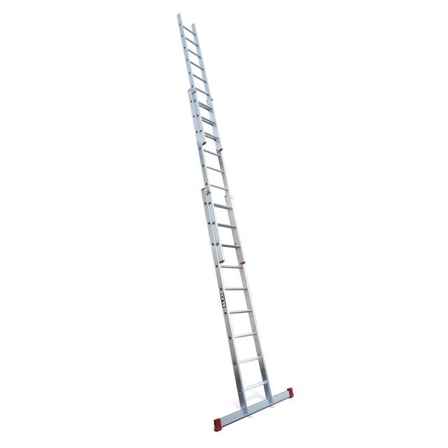 LYTE LYTE NBD330 3 Section Extension Ladder 3x9 Rung