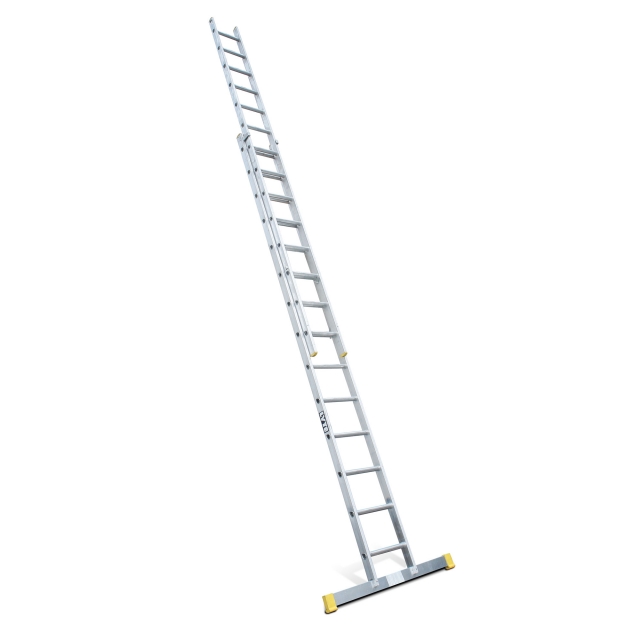 LYTE LYTE NELT240 Professional 2 Section Extension Ladder 2x14 Rung