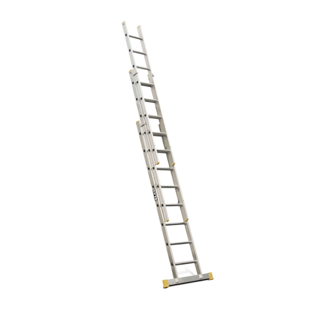 LYTE LYTE NELT325 Professional 3 Section Extension Ladder 3x8 Rung