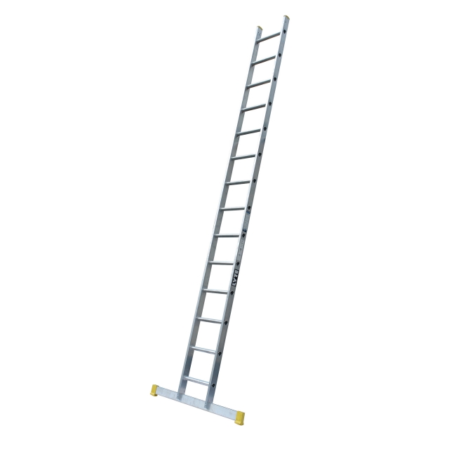 LYTE LYTE NELT140 Single Section Trade Ladder 14 Rung 4.07m