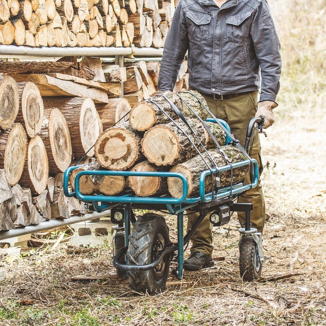 MAKITA MAKITA DCU180PTX3 18v Wheelbarrow+Pipe Frame with 2x5ah Batteries