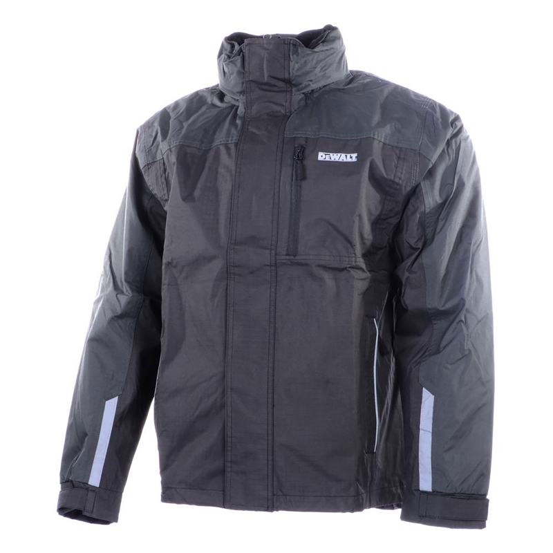 DEWALT DEWALT Storm Waterproof Jacket - Black/Grey