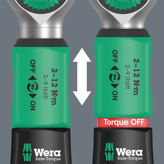 WERA WERA Safe-Torque A1 Torque Wrench 2-12Nm 1/4