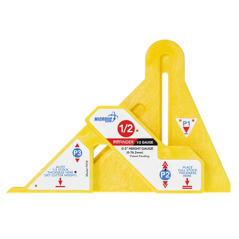 MICROJIG MICROJIG FN12 FITFINDER 1/2 Gauge