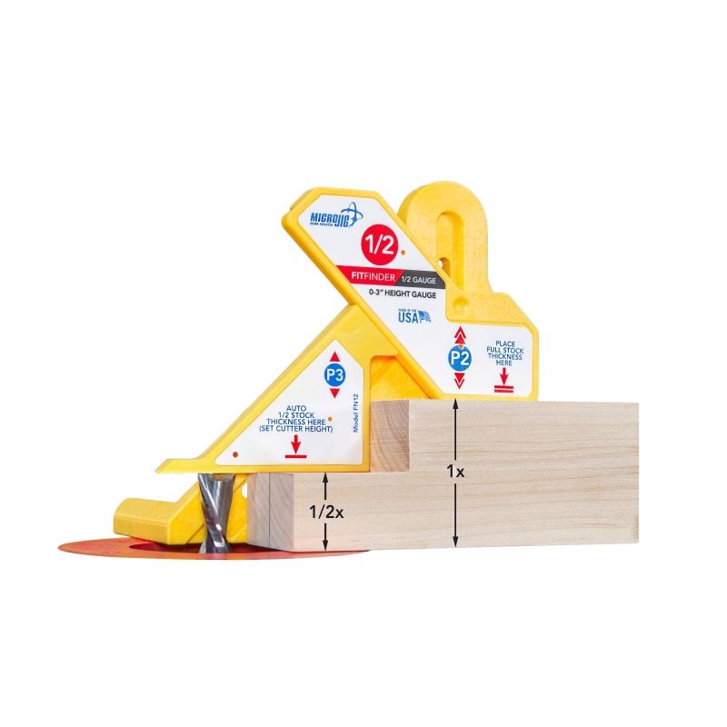 MICROJIG MICROJIG FN12 FITFINDER 1/2 Gauge