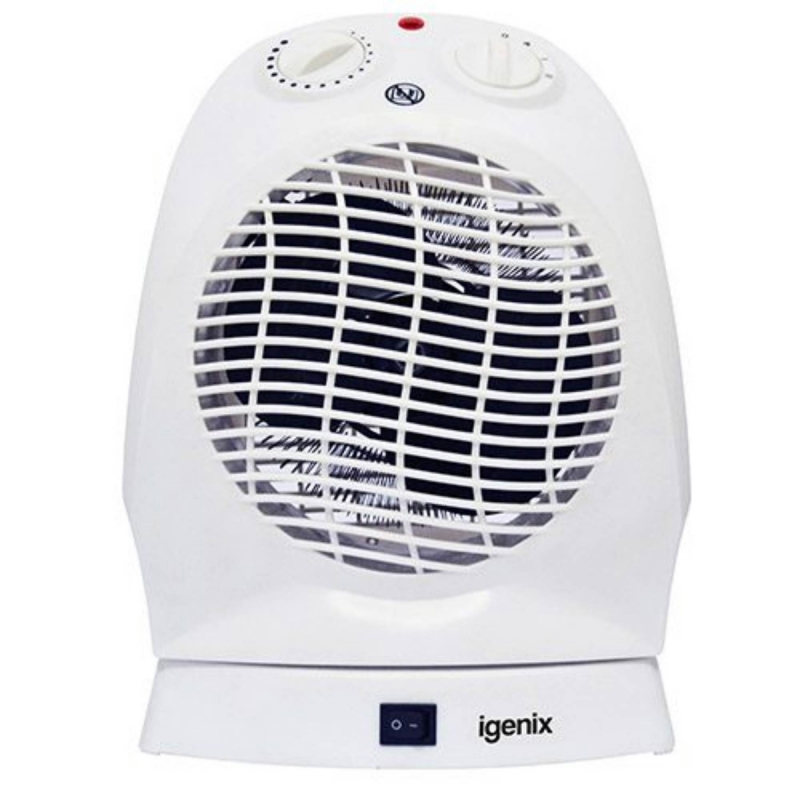 IGENIX IGENIX IG9021 2KW Fan Heater - White