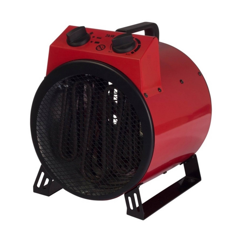 IGENIX IGENIX IG9301 3KW Industrial Drum Heater - Red