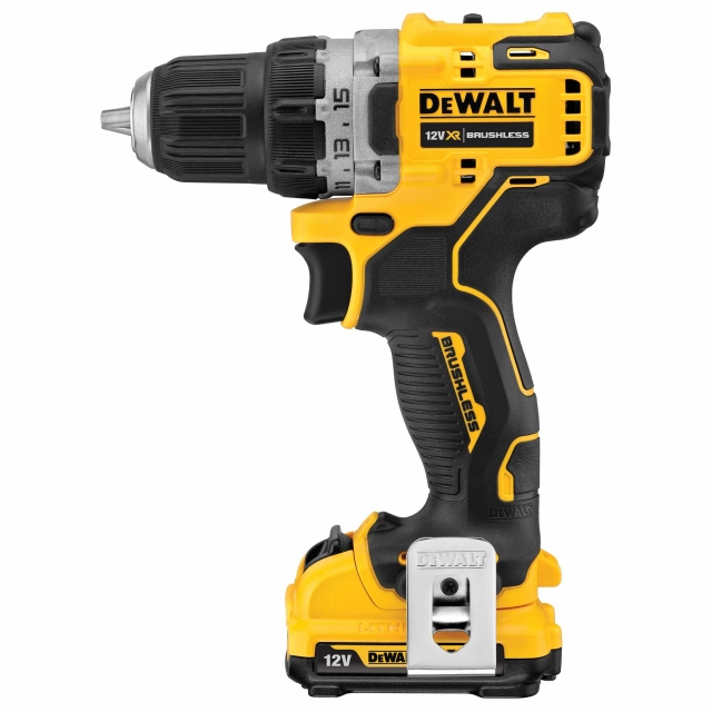 DEWALT DEWALT DCD701D2 12v Brushless Drill Driver with 2x2ah Batteries