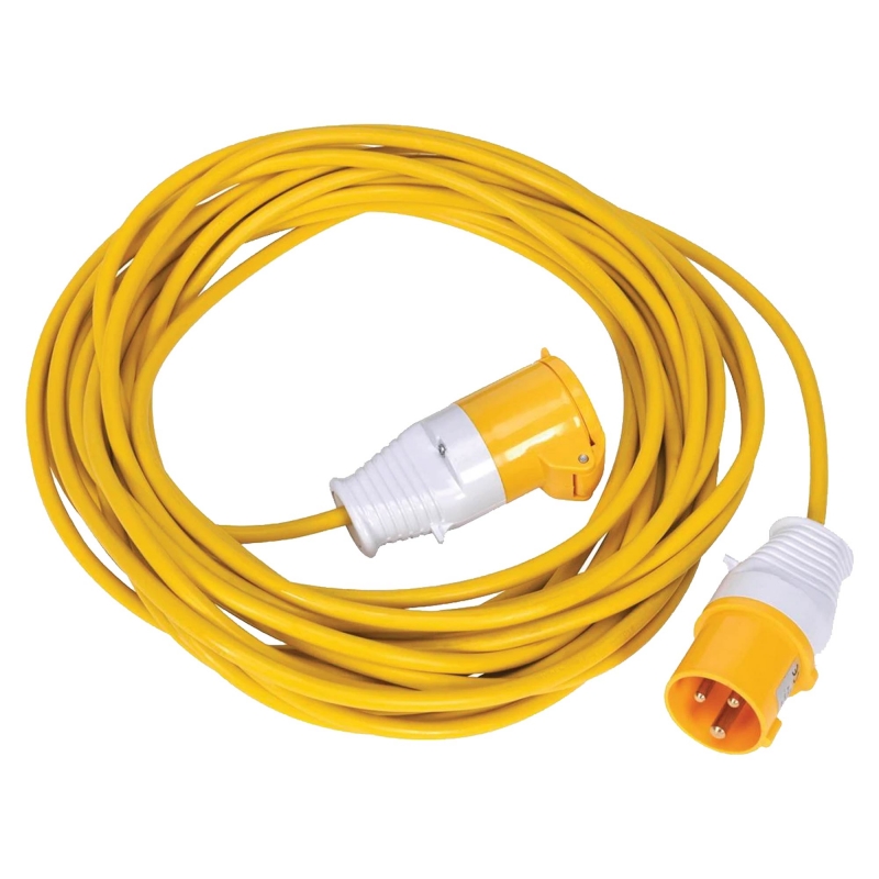 ELECTROWIND ELECTROWIND E116110EWZ 14m 110v 16A Plug &amp; Coupler 1.5mm Cable