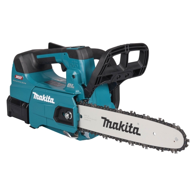 MAKITA MAKITA UC003GD202 40v Brushless Top Handle Chainsaw with 2x 2.5ah Batteries