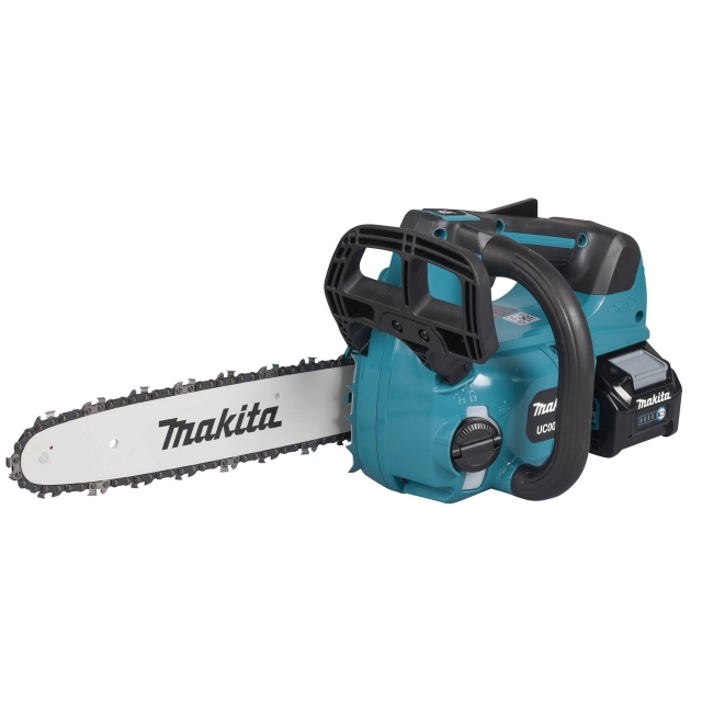 MAKITA MAKITA UC003GD202 40v Brushless Top Handle Chainsaw with 2x 2.5ah Batteries