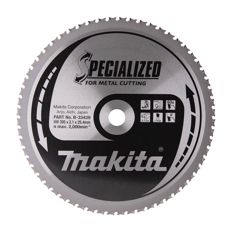MAKITA MAKITA B-33439 305 x 25.4mm 60T Saw Blade LC1230