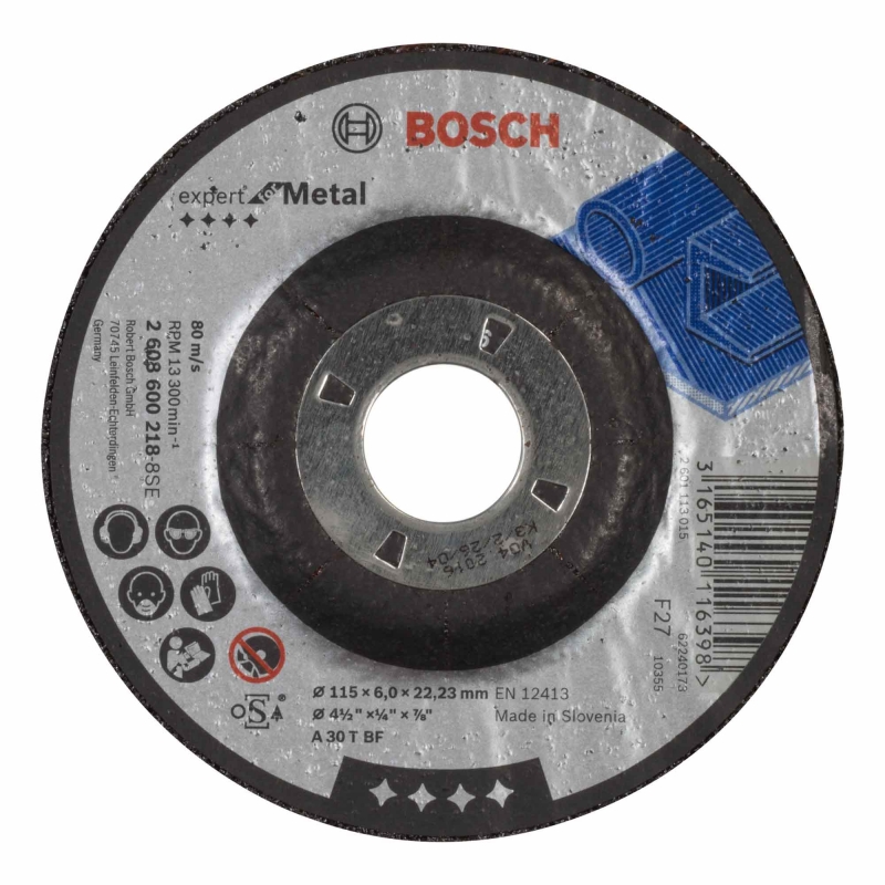 BOSCH BOSCH 2608600218 115mm DPC Metal Grinding Disc