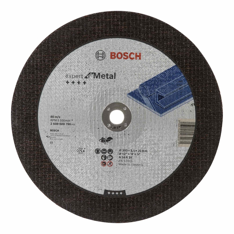 BOSCH BOSCH 2608600706 300mm x 20mm Metal Cutting Disc