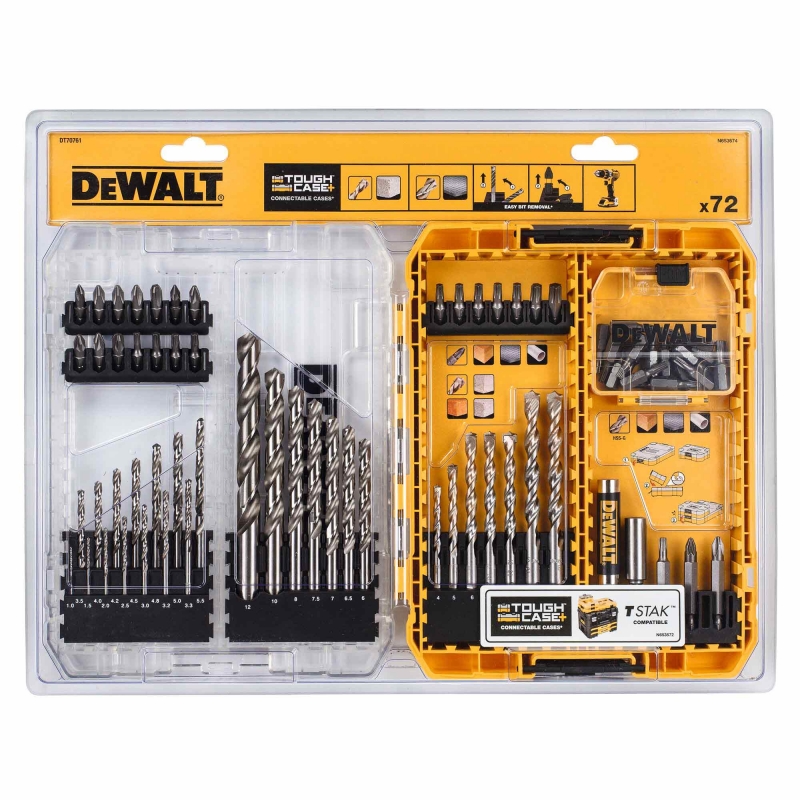DEWALT DEWALT DT70761-QZ 72 piece Drill Driver Set