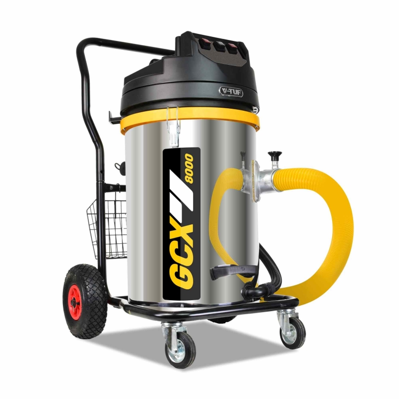 V-TUF V-TUF GCX9000-240-KIT4 Vacuum + 40 feet Gutter Kit and Camera