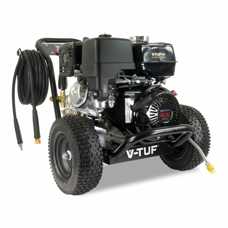 V-TUF V-TUF DD130 Petrol Washer +21&quot; Stainless Steel Patio Cleaner