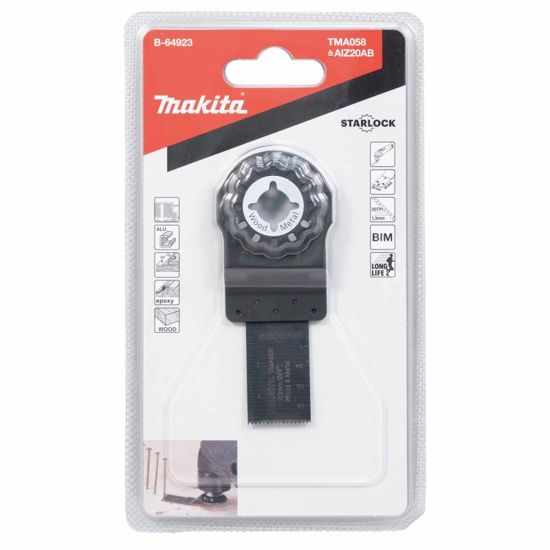 MAKITA MAKITA B-64923 Starlock Cutsaw 20mm TMA058 BIM