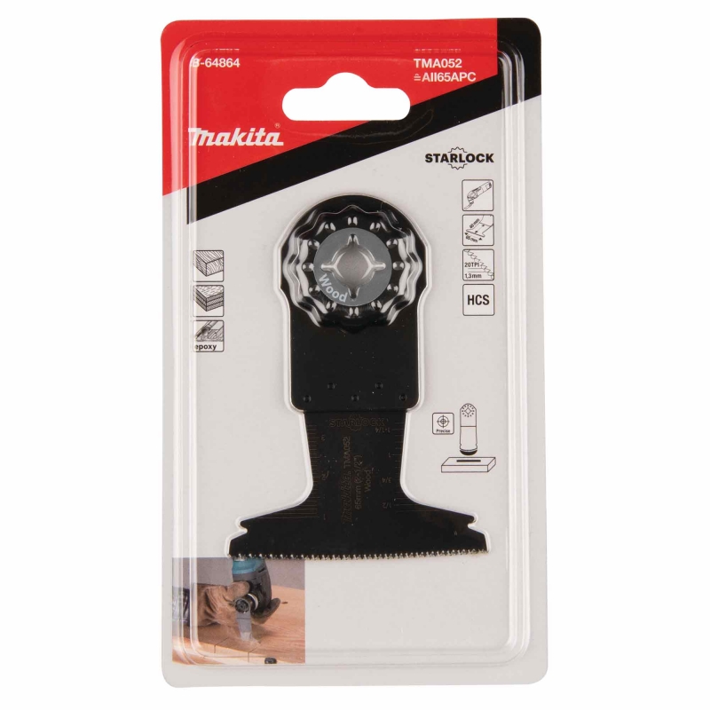 MAKITA MAKITA B-64864 Starlock Cutsaw 65mm TMA052 HCS