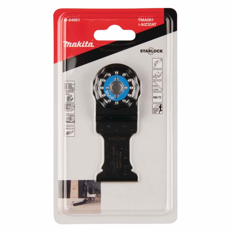 MAKITA MAKITA B-64951 Starlock Cutsaw 32mm TMA061 TC/HM