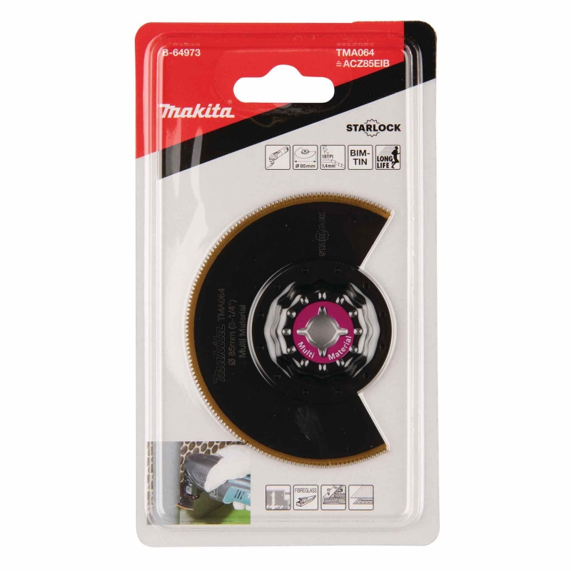 MAKITA MAKITA B-64973 Starlock Segmentsaw 85mm TMA064