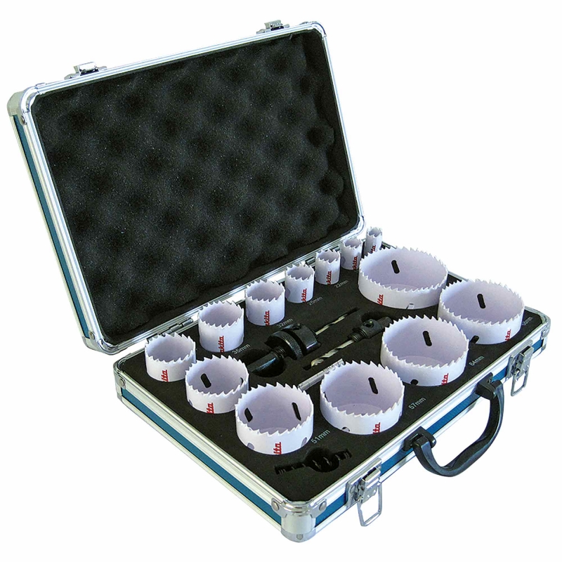 MAKITA MAKITA D-47307 16 piece Universal Holesaw Set in Aluminium Case