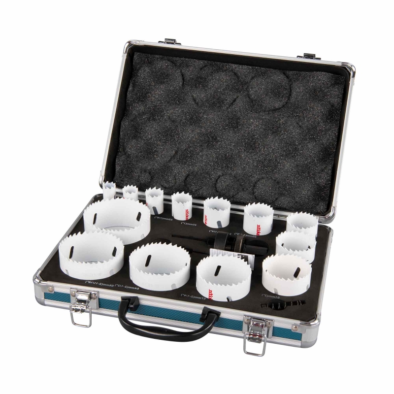MAKITA MAKITA D-47307 16 piece Universal Holesaw Set in Aluminium Case