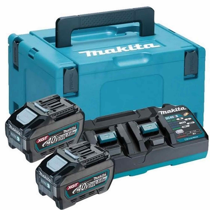 MAKITA MAKITA 191U20-2 2x BL4050F 5Ah Batteries / DC40RB 240v Charger Set